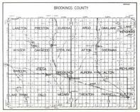 Brookings County, Laketon, Preston, Eureka, Argo, Oaklake, Lake Hendricks, Windsor, South Dakota State Atlas 1930c
